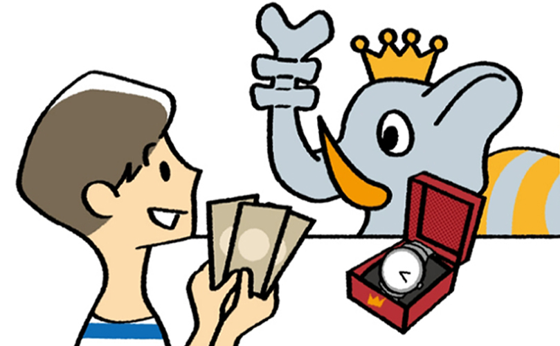 Borrowing money from a pawn shop